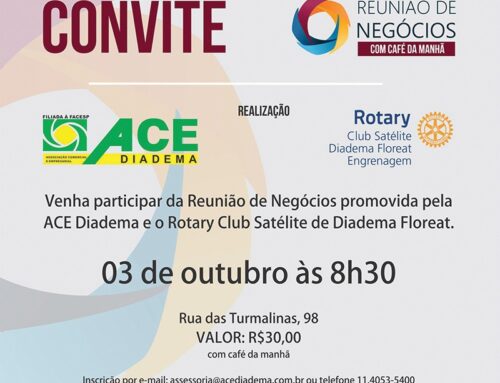 Convite Reunião de Negócios Rotary Club